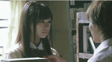 kiss rejection gif